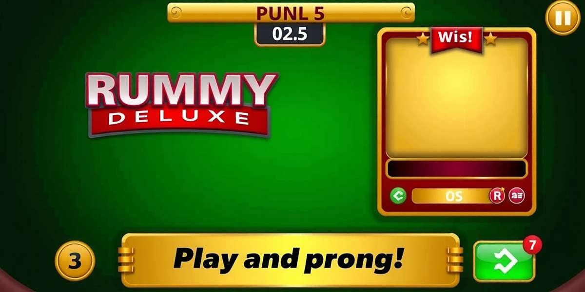 Rummy Deluxe Game Interface with Indian Players