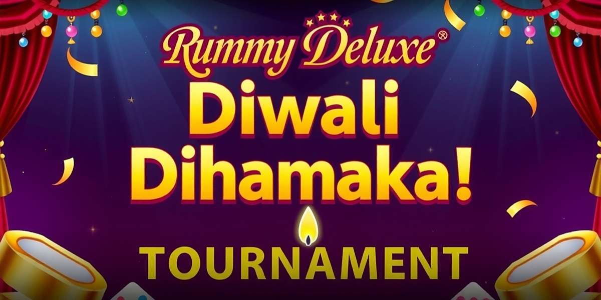 Rummy Deluxe Diwali Dhamaka Tournament Poster