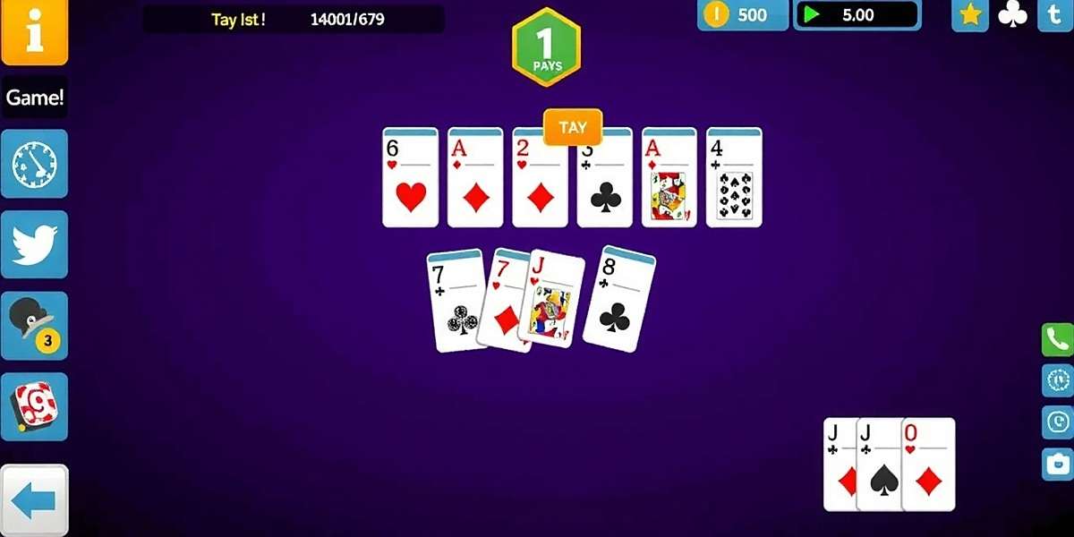 Rummy Deluxe Points Rummy Gameplay Screen